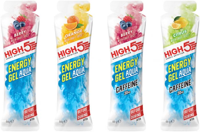 High5 Energy Aqua Caffiene Gels