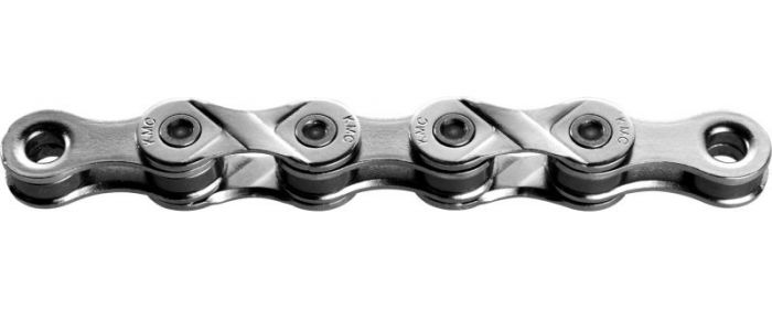 KMC X8 8-Speed Chain - Silver/Silver