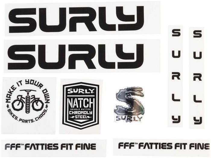 Surly Intergalactic Decal Set