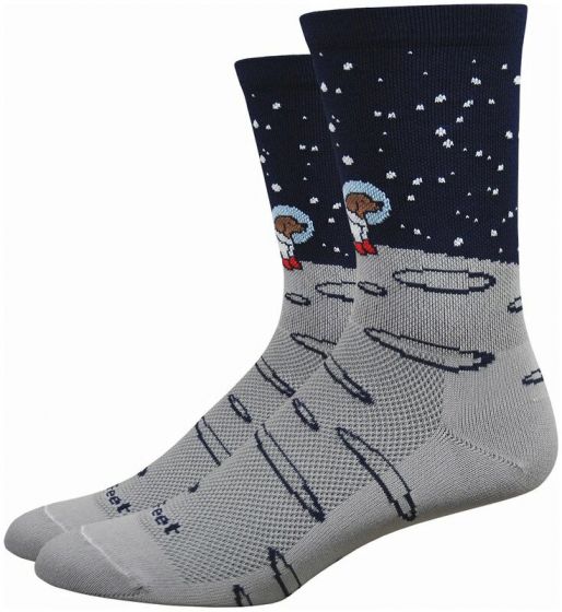 DeFeet Aireator Moon Doggo Socks