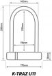 Zefal K-Traz U11 Lock