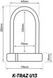 Zefal K-Traz U13 Lock