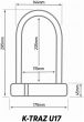 Zefal K-Traz U17 Lock
