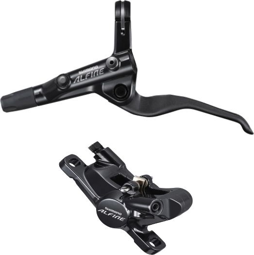 Shimano Alfine BR-S7000 Brake Lever And Post Mount Calliper Set