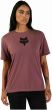Fox Fox Head Basic Womens Short Sleeve T-Shirt