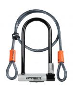 Kryptonite KryptoLok Standard D-Lock With Kryptoflex Cable