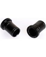 Halo White Line Disc Front Hub Thru Axle Ends