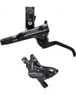 Shimano Deore BR-M6120 / BL-M6100 Brake Lever And Post Mount Caliper Set