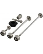 Pitlock Wheelset, Seat Post & Ahead Headset Lock Set