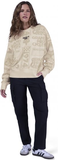 Fox Circa 74 Womens Oversized Crew Sweatshirt