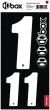 Box Two Number Sticker Kit