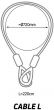 Zefal K-Traz Cable Long Lock