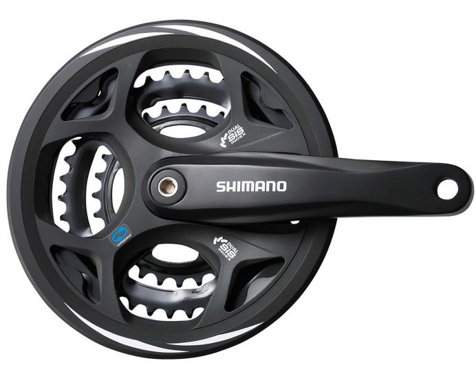 Shimano Altus FC-M311 Square Taper 7/8-Speed Triple Chainset