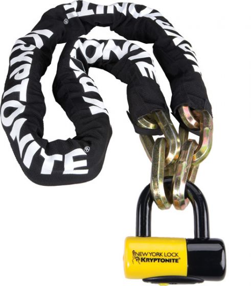Kryptonite New York Fahgettaboudit 100cm Chain & Padlock