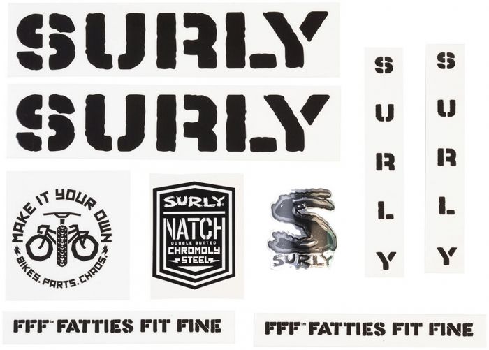 Surly Overspray Decal Set