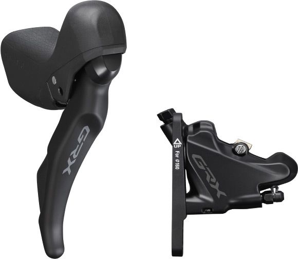 Shimano GRX ST-RX600 11-Speed STI Lever With BR-RX400 Flat Mount Caliper
