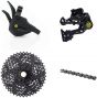 Box Four Wide Single-Shift 8-Speed E-Bike Groupset