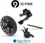 Box Three Prime 9 X-Wide Single-Shift 9-Speed E-Bike Groupset