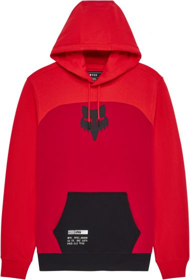 Fox Fracture Paneled Pullover Hoodie