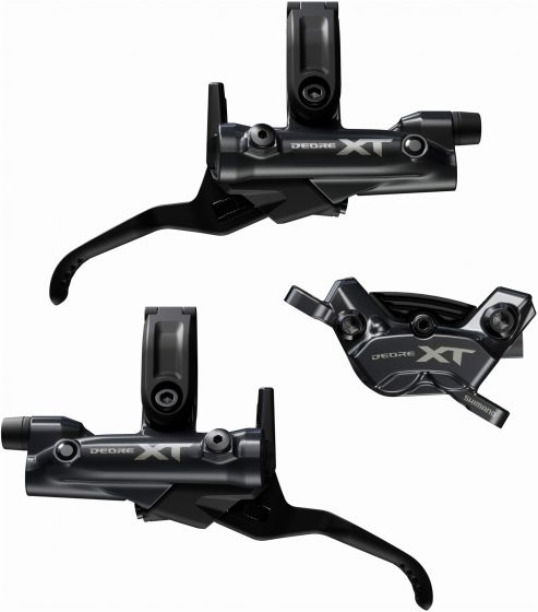 Shimano Deore XT BL-M8200 Disc Brake Lever With BR-M8220 Post Mount Caliper