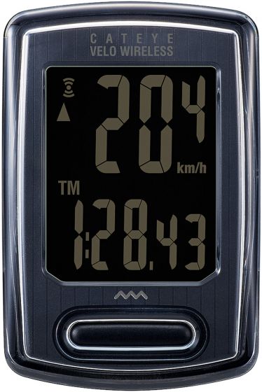 Cateye Velo Wireless Stealth Edition Cycle Computer