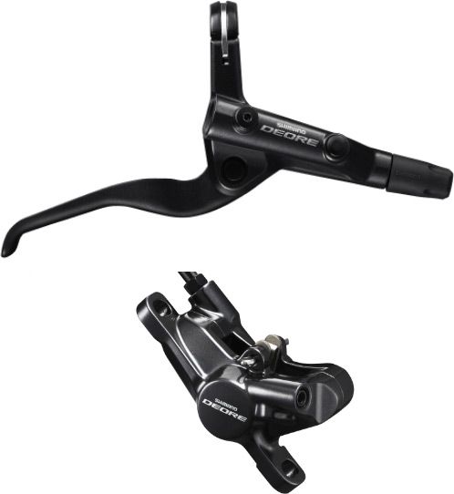 Shimano Deore BR-T6000 Brake Lever And Post Mount Calliper Set