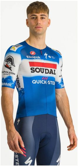 Castelli Soudal Quick-Step Aero Race 7.0 Short Sleeve Jersey