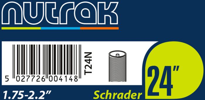 Nutrak 24-Inch Schrader Innertube