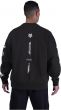Fox Image Cosmo Oversized Fleece Crew Sweatshirt