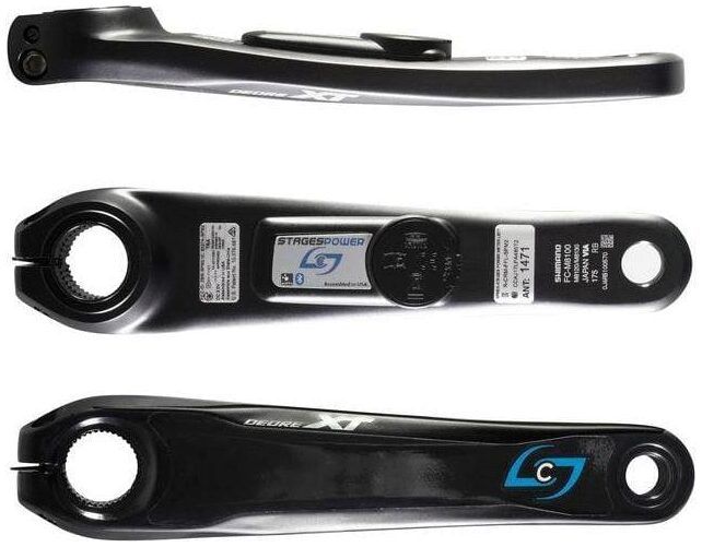 Stages Power L Shimano XT M8100 / 8120 Left Hand Power Meter Crank Arm