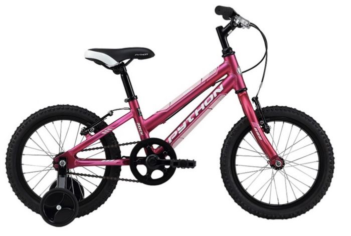 Python Rock 16-Inch 2024 Kids Girls Bike
