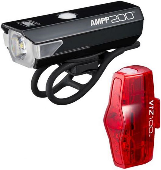 Cateye AMPP200 / VIZ100 Light Set