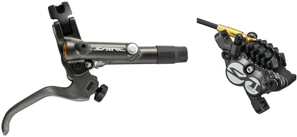 Shimano Saint M820 I-Spec-B Disc Brake Caliper And Lever