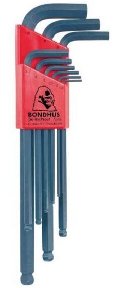 Bondhus Ball 9 Piece Hex Key Set