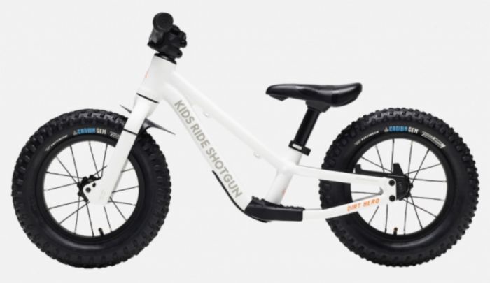 Kids Ride Shotgun Dirt Hero 12-Inch Balance Bike