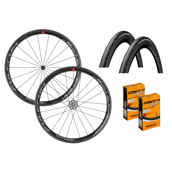 Fulcrum Racing Speed 40 Carbon Clincher Wheelset with FREE Tyres & Tubes