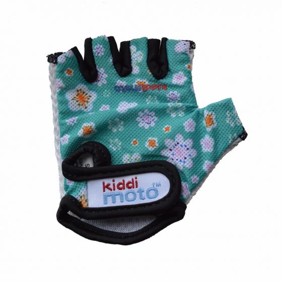 Kiddimoto Cycling Gloves - Fleur