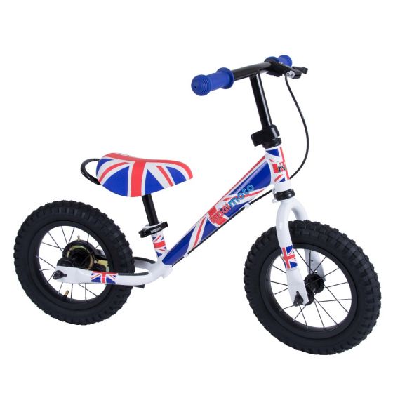 Kiddimoto Super Junior Max 12-inch Balance Bike - Union Jack