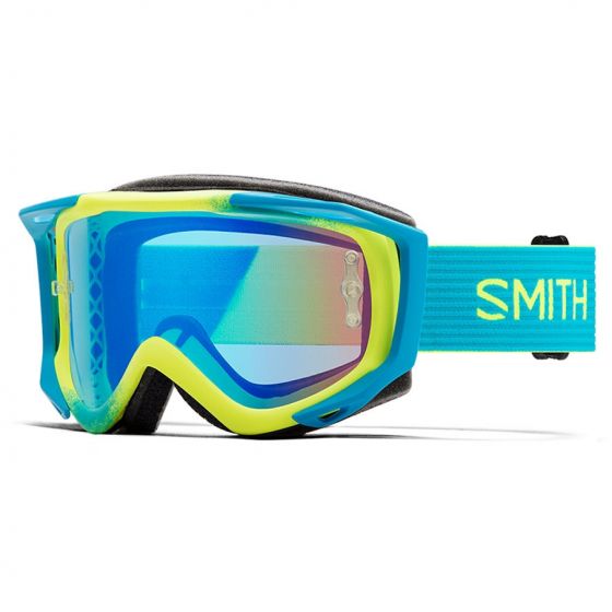 Smith Fuel V.2 2018 Goggles - Acid Split/ChromaPop Contrast Rose Flash