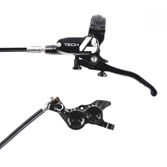 Hope Tech 4 V4 Disc Brake Set With Black Hose