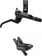 Shimano Deore BR-M6120 / BL-M6100 Brake Lever And Post Mount Calliper Set