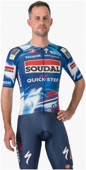 Castelli Soudal Quick-Step Aero Race 8S Short Sleeve Jersey