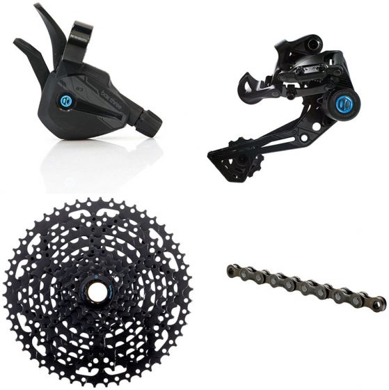 Box Three Prime 9 X-Wide Single-Shift 9-Speed E-Bike Groupset