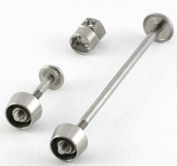 Pitlock Front Wheel & Seat Post Lock Set