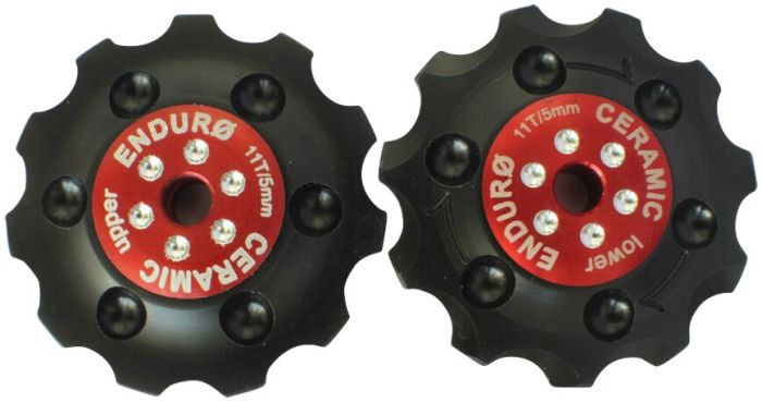 Enduro Zero Ceramic Jockey Wheels