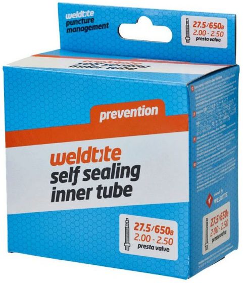 Weldtite 27.5-Inch Presta Innertube