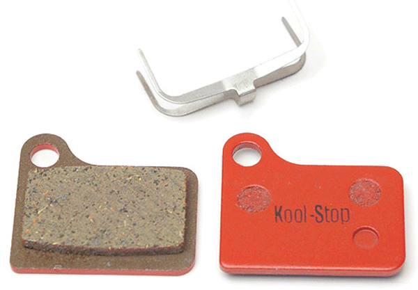 Kool-Stop Shimano Organic Disc Brake Pads With Steel Backplate