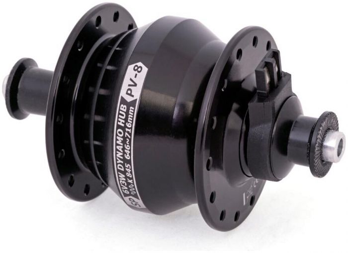 SP PV-8 Rim Brake Dynamo Front Hub