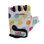 Kiddimoto Cycling Gloves - Pastel Dotty
