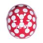 Kiddimoto Helmet - Red Dotty